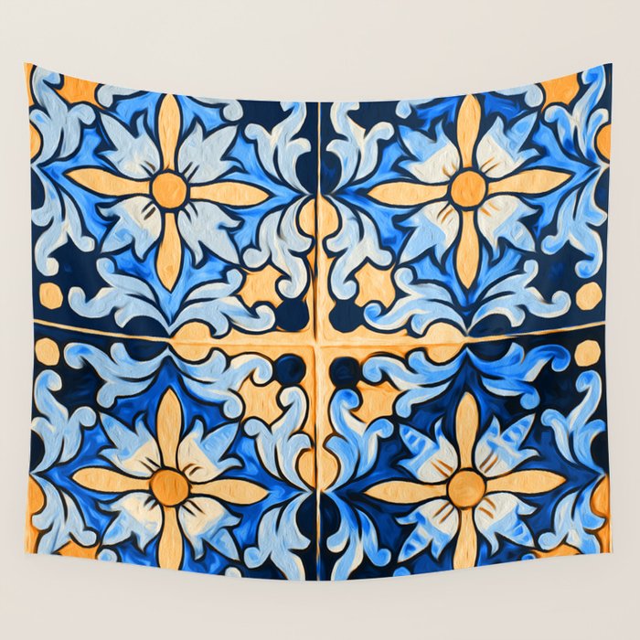 Floral Dream Wall Tapestry