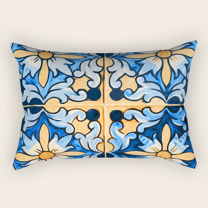 Floral Dream Rectangular Pillow Gallery Image 1
