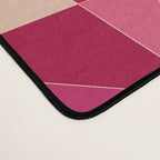 Kaleidoscope Tile Pattern VIII Vibrant Pink and Red Desk Mat Gallery Image 4