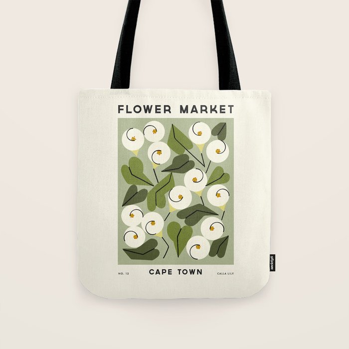 Flower Market No. 12 Tote Bag Gallery Image 1
