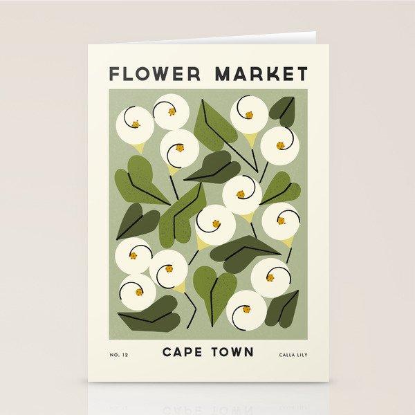 Flower Market No. 12 Stationery Card Gallery Image 2