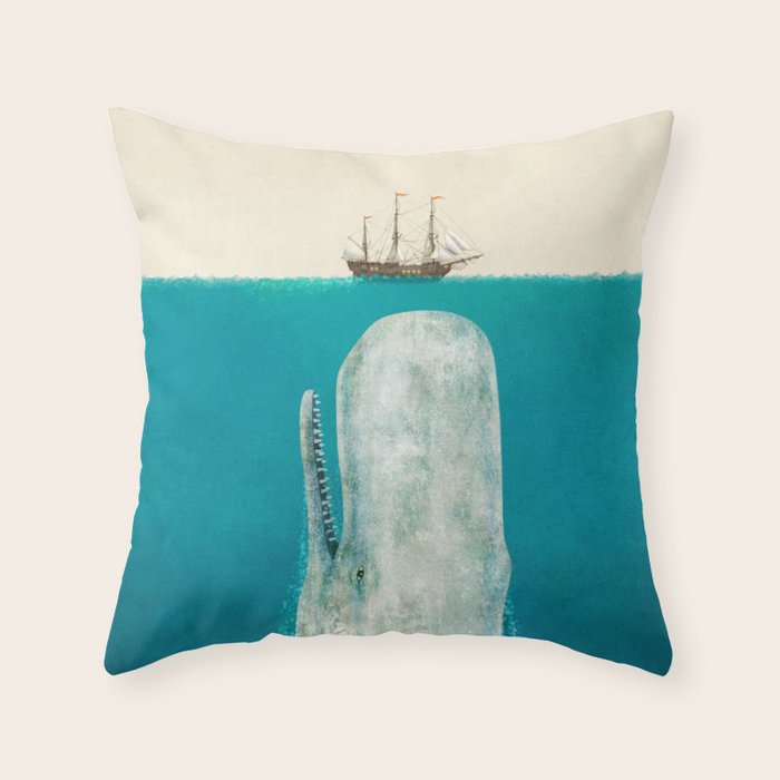The Whale - option Throw Pillow Gallery Image 6