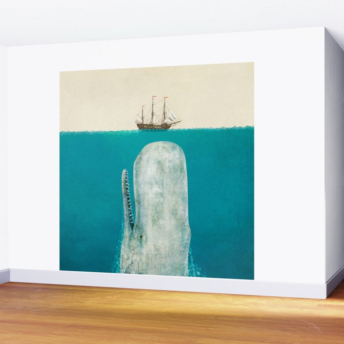 The Whale - option Wall Mural Gallery Image 2