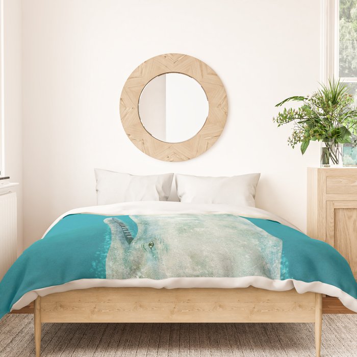 The Whale - option Duvet Cover Gallery Image 3