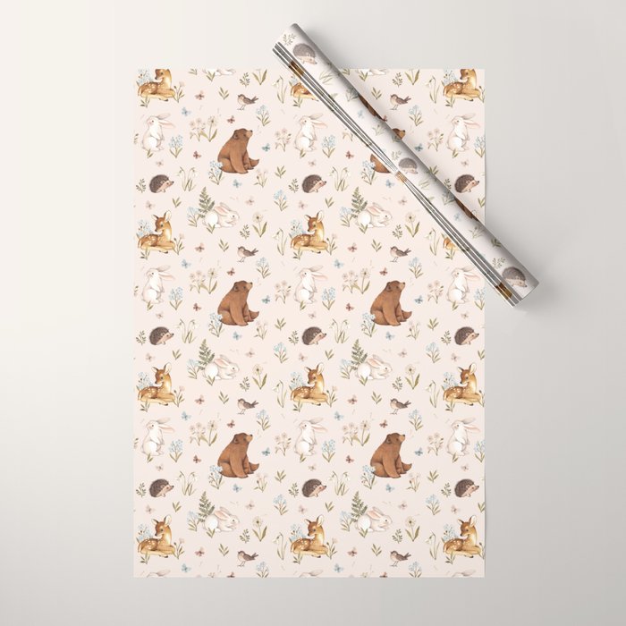 Blooming Meadow Wrapping Paper Gallery Image 1