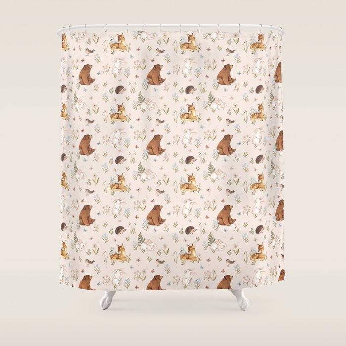 Blooming Meadow Shower Curtain Gallery Image 1