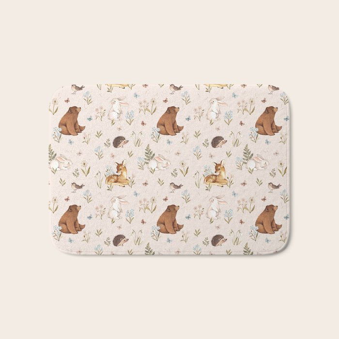 Blooming Meadow Bath Mat Gallery Image 1