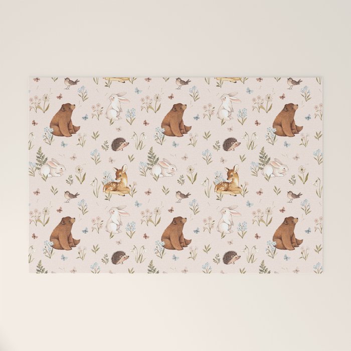 Blooming Meadow Welcome Mat Gallery Image 1