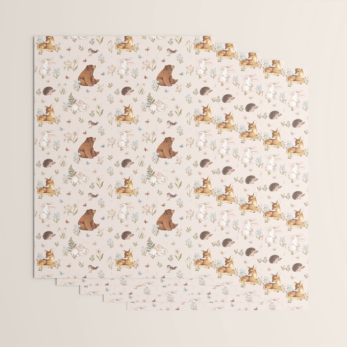 Blooming Meadow Wrapping Paper Gallery Image 3