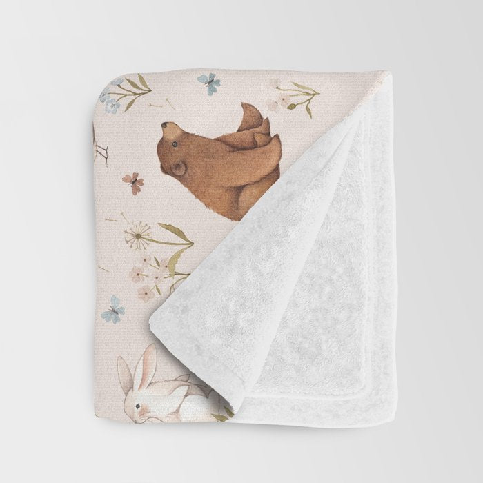 Blooming Meadow Throw Blanket Gallery Image 3