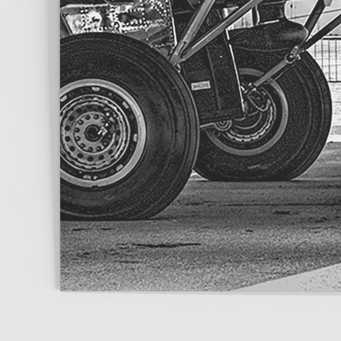 WWII Flying Fortress aviation bomber airplane flight portrait black and white photograph - photography - photographs Poster Gallery Image 3
