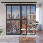 New York City Window | Lower Manhattan Wall Mural Gallery Image 1
