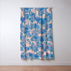 Abstraction_Ginkgo_Pattern_Minimalism_002 Window Curtain Gallery Image 3