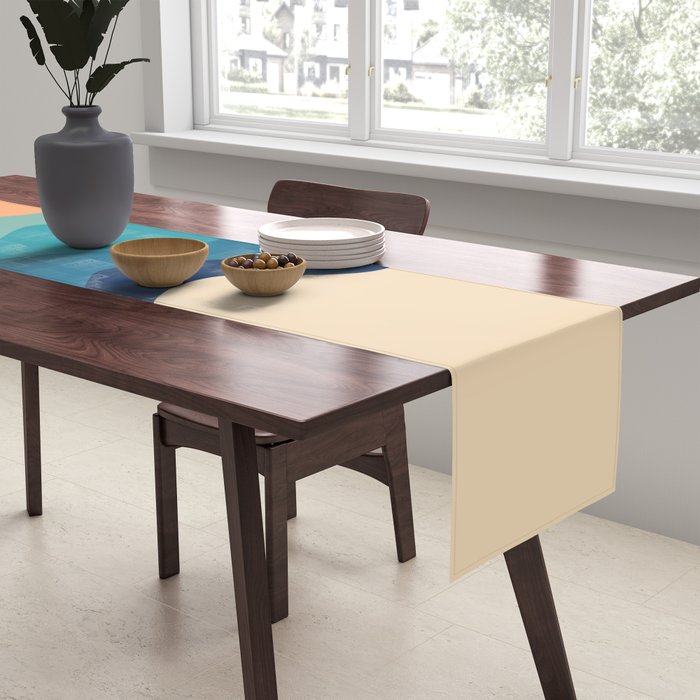 Retro 70s Waves Table Runner Gallery Image 2