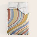 Wavy Stripes VIII - 70s Summer Comforter Gallery Image 6