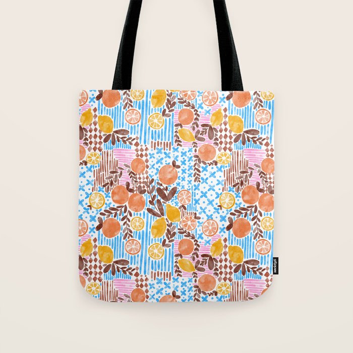 Citrus Fusion Extravaganza Tote Bag Gallery Image 1