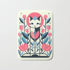 Cat amongst Tulips Bath Mat Gallery Image 1