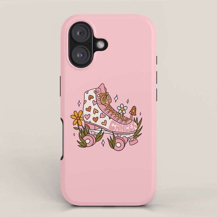 Cancer Zodiac Roller Skate iPhone Case Gallery Image 1