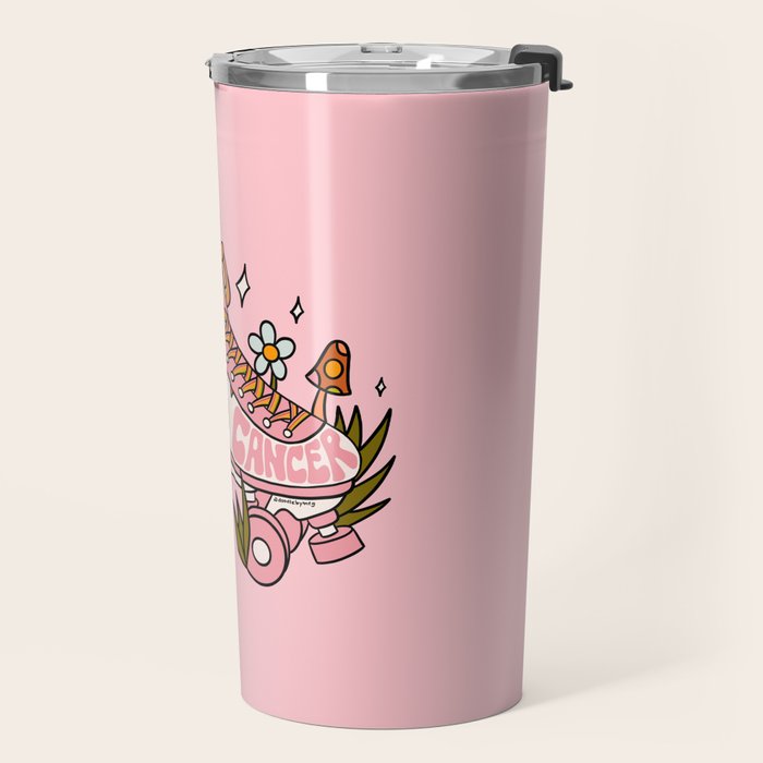 Cancer Zodiac Roller Skate Travel Mug Gallery Image 2