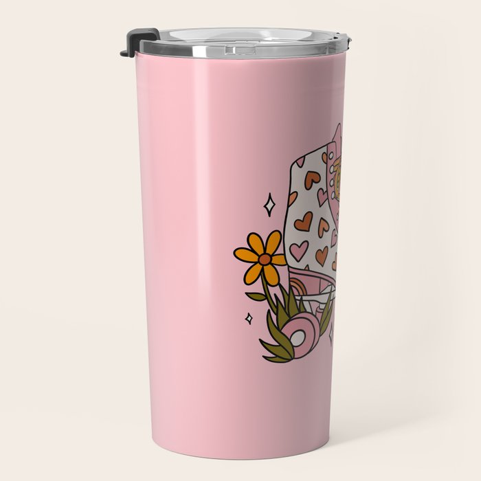Cancer Zodiac Roller Skate Travel Mug Gallery Image 3