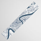New Orleans City Map of Louisiana, USA - Coastal Table Runner Gallery Image 3