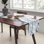 New Orleans City Map of Louisiana, USA - Coastal Table Runner Gallery Image 2
