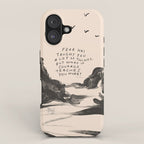 Fear Has Taught You iPhone Case Gallery Image 1