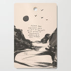 Fear Has Taught You Cutting Board Gallery Image 1