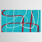 Minimalist Line Art 4 Tablecloth Gallery Image 2