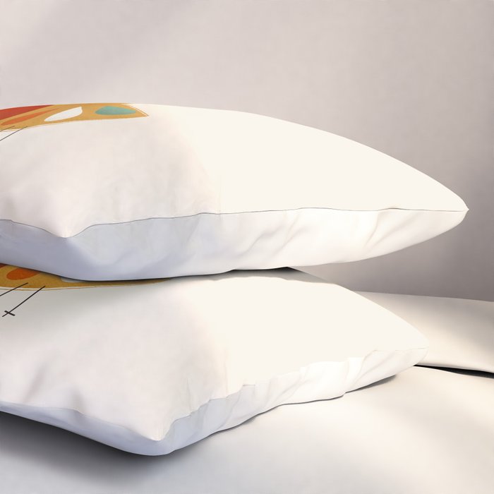 Little Festive Birds Pillow Sham Gallery Image 3
