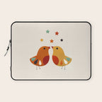 Little Festive Birds Laptop Sleeve Gallery Image 1