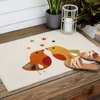 Little Festive Birds Outdoor Rug Gallery Image 2