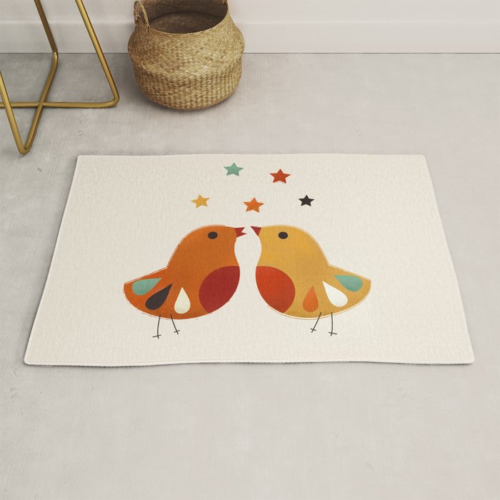 Little Festive Birds Rug Gallery Image 1