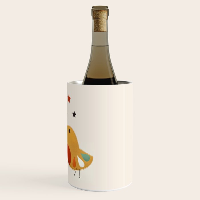 Little Festive Birds Wine Chiller Gallery Image 3