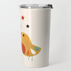 Little Festive Birds Travel Mug Gallery Image 2