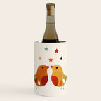 Little Festive Birds Wine Chiller Gallery Image 1