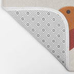 Little Festive Birds Bath Mat Gallery Image 2