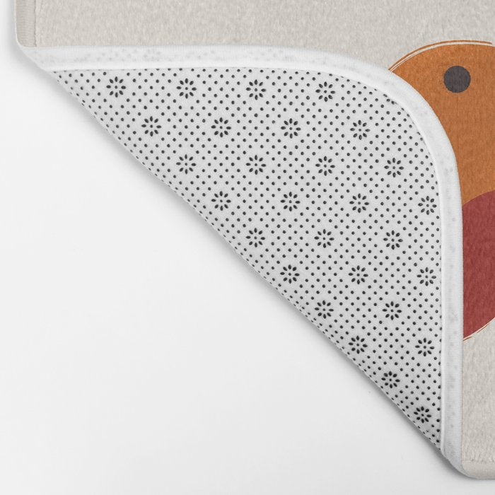 Little Festive Birds Bath Mat Gallery Image 2