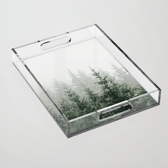 MOUNTAIN FOREST Acrylic Tray Gallery Image 1