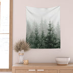 MOUNTAIN FOREST Wall Tapestry Gallery Image 2