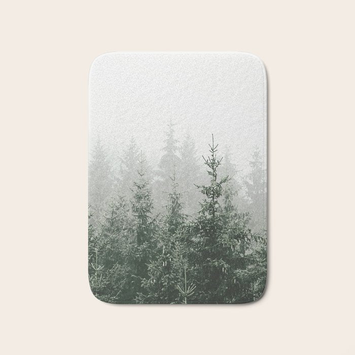 MOUNTAIN FOREST Bath Mat Gallery Image 1