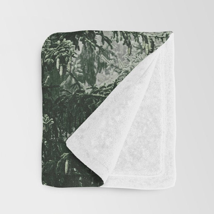 MOUNTAIN FOREST Throw Blanket Gallery Image 3