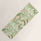 Wavy Plants Pattern Yoga Mat Gallery Image 1