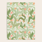 Wavy Plants Pattern Poster Gallery Image 4
