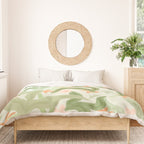 Wavy Plants Pattern Duvet Cover Gallery Image 3