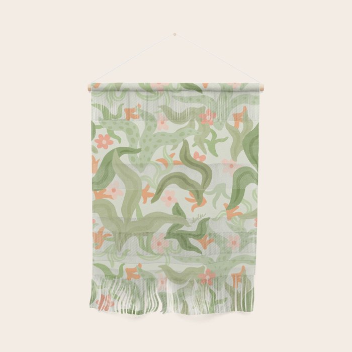 Wavy Plants Pattern Wall Hanging Gallery Image 1