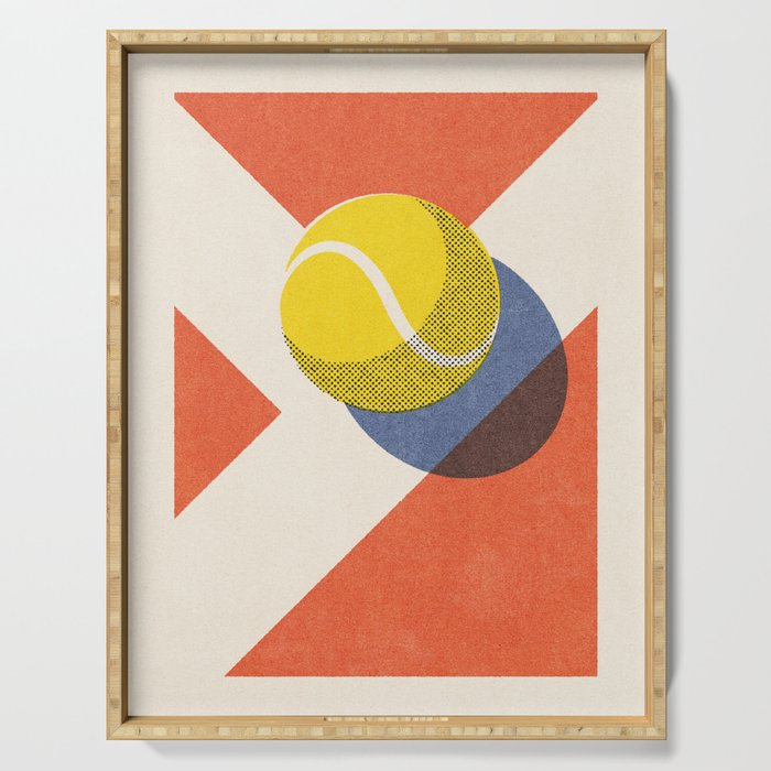 BALLS - Tennis - Clay Court - II b Serving Tray Gallery Image 1