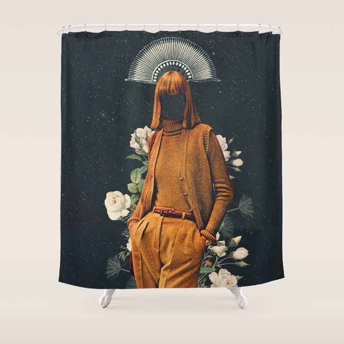 1973 - Annie Retro collection Shower Curtain Gallery Image 1