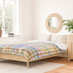 Rainbow Check Bliss Duvet Cover Gallery Image 2