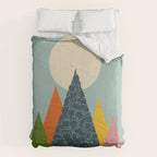 Cat Landscape 13 Comforter Gallery Image 6